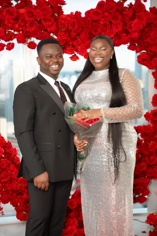 Flourish and Godwin at the proposal